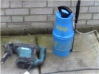 Chemical damp proof course injection DPC